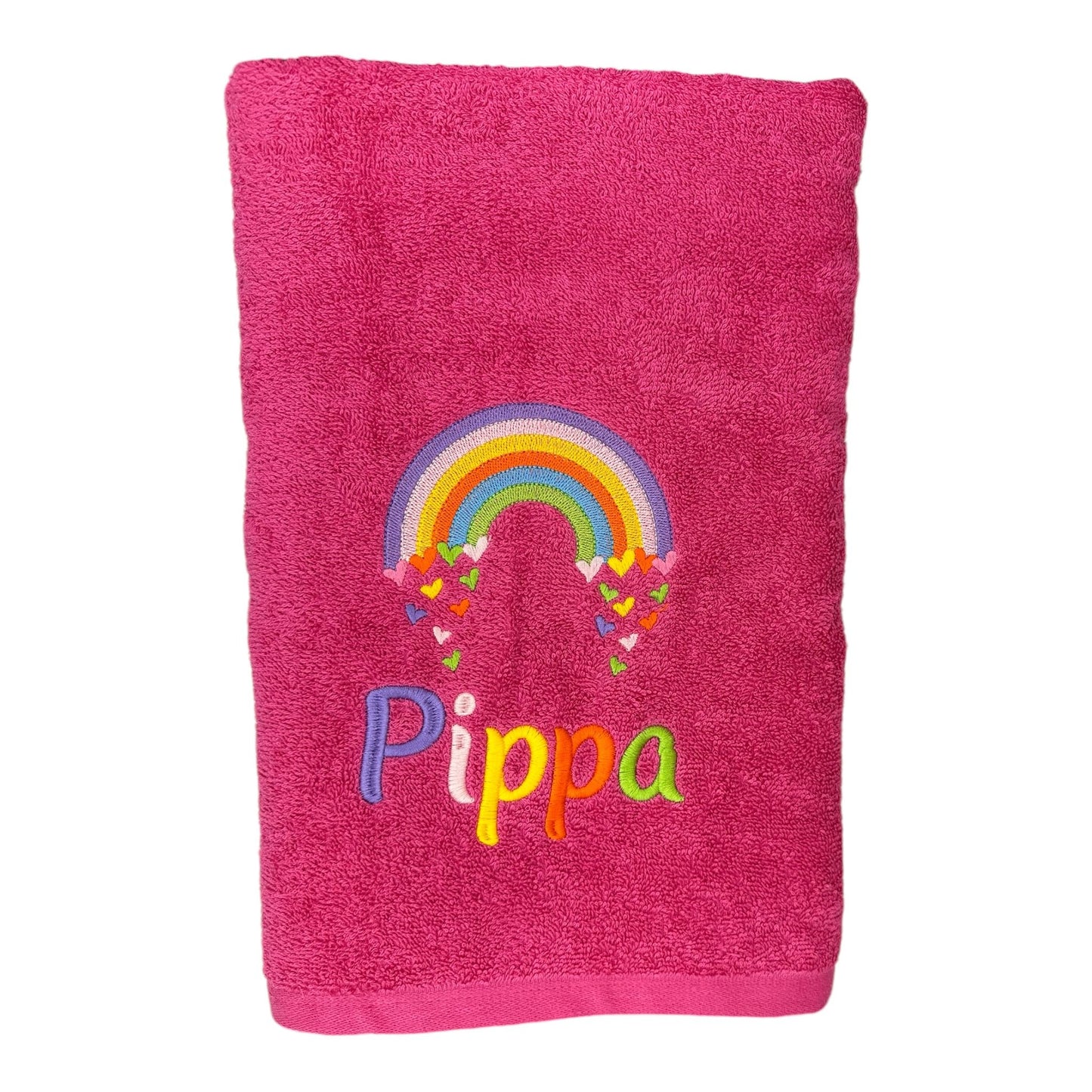 Kids Embroidered Towel with Name & design of your choice