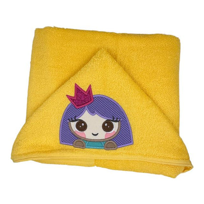 Kids' Hooded Towel with PRINCESS