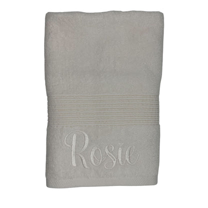 Embroidered Hand Towel with Name