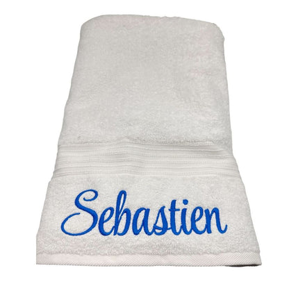 Embroidered Towel with Name only