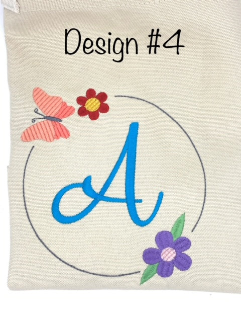 Canvas Tote bag with Monogram