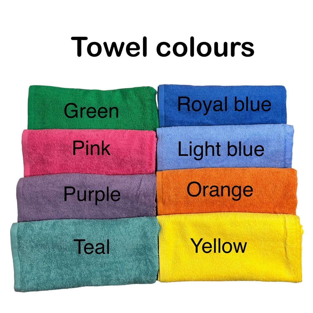 Kids' Towel with Name only