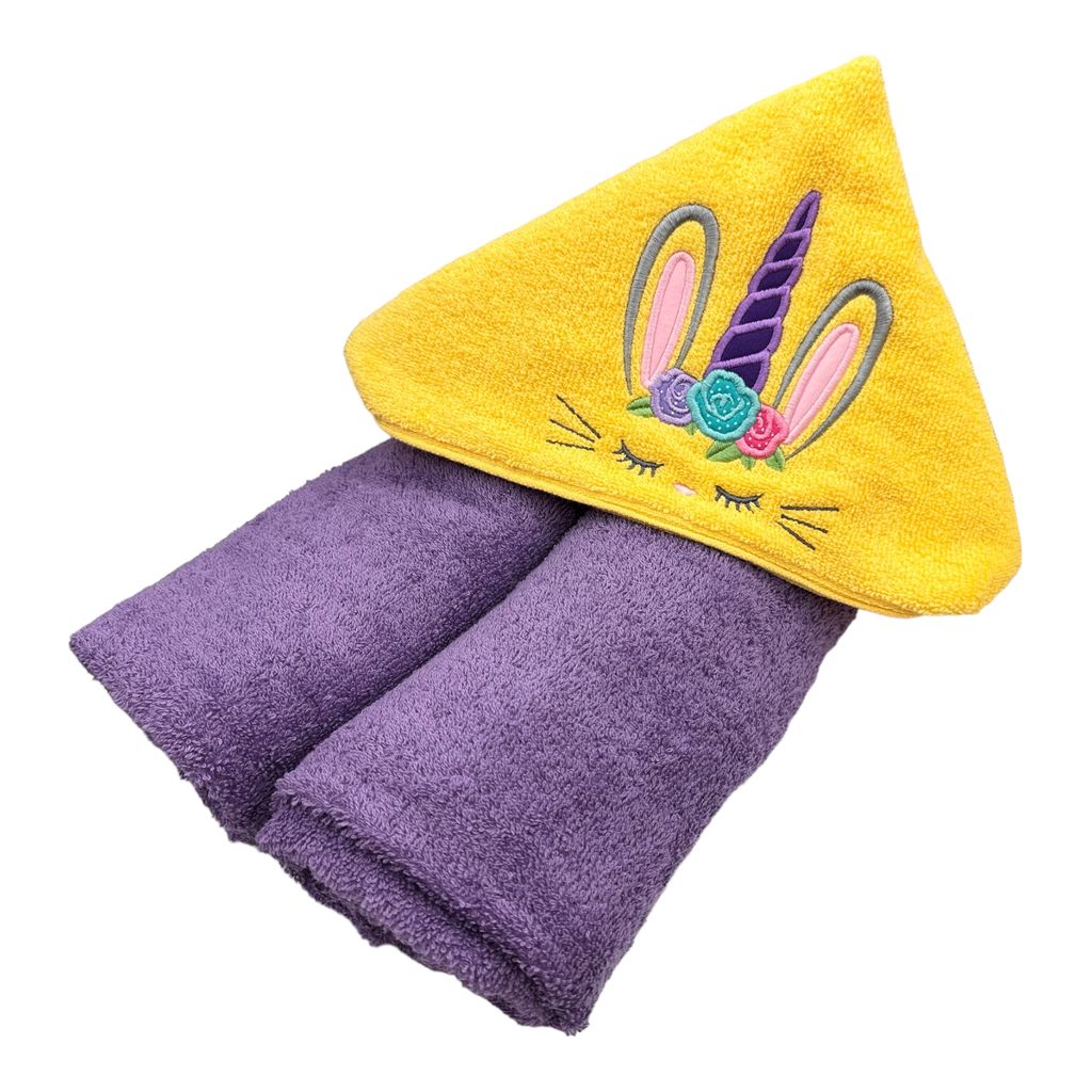 Kids' Hooded Towel with UNICORN