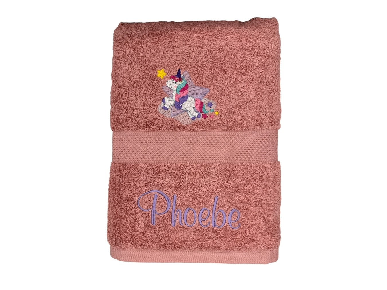 Embroidered Baby Bath Towel