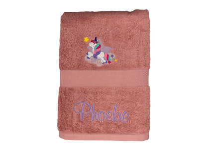 Embroidered Baby Bath Towel