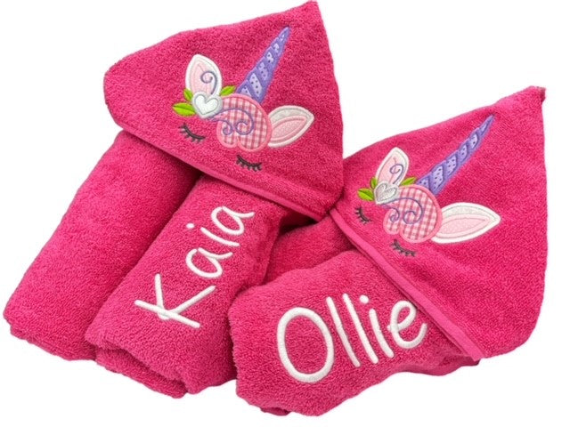 Kids' Hooded Towel with UNICORN