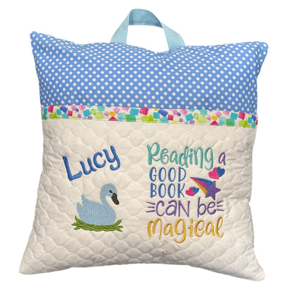 Reading Pillow with pocket