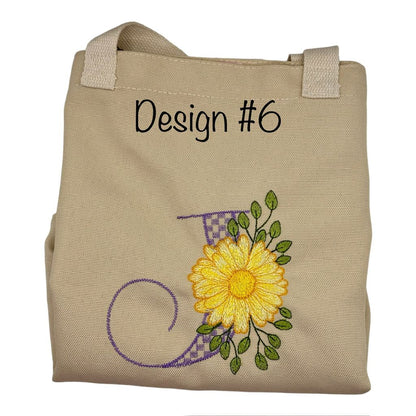Canvas Tote bag with Monogram
